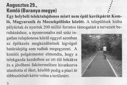 Augusztus 29. Komló (Baranya megye)