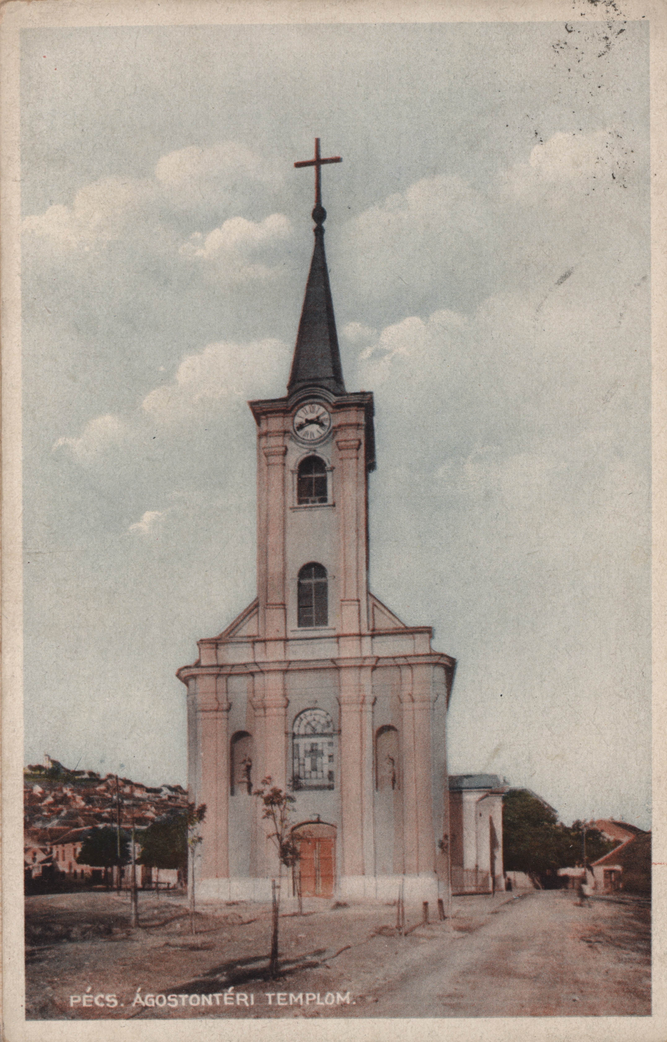 Pécs Az Ágoston téri templom