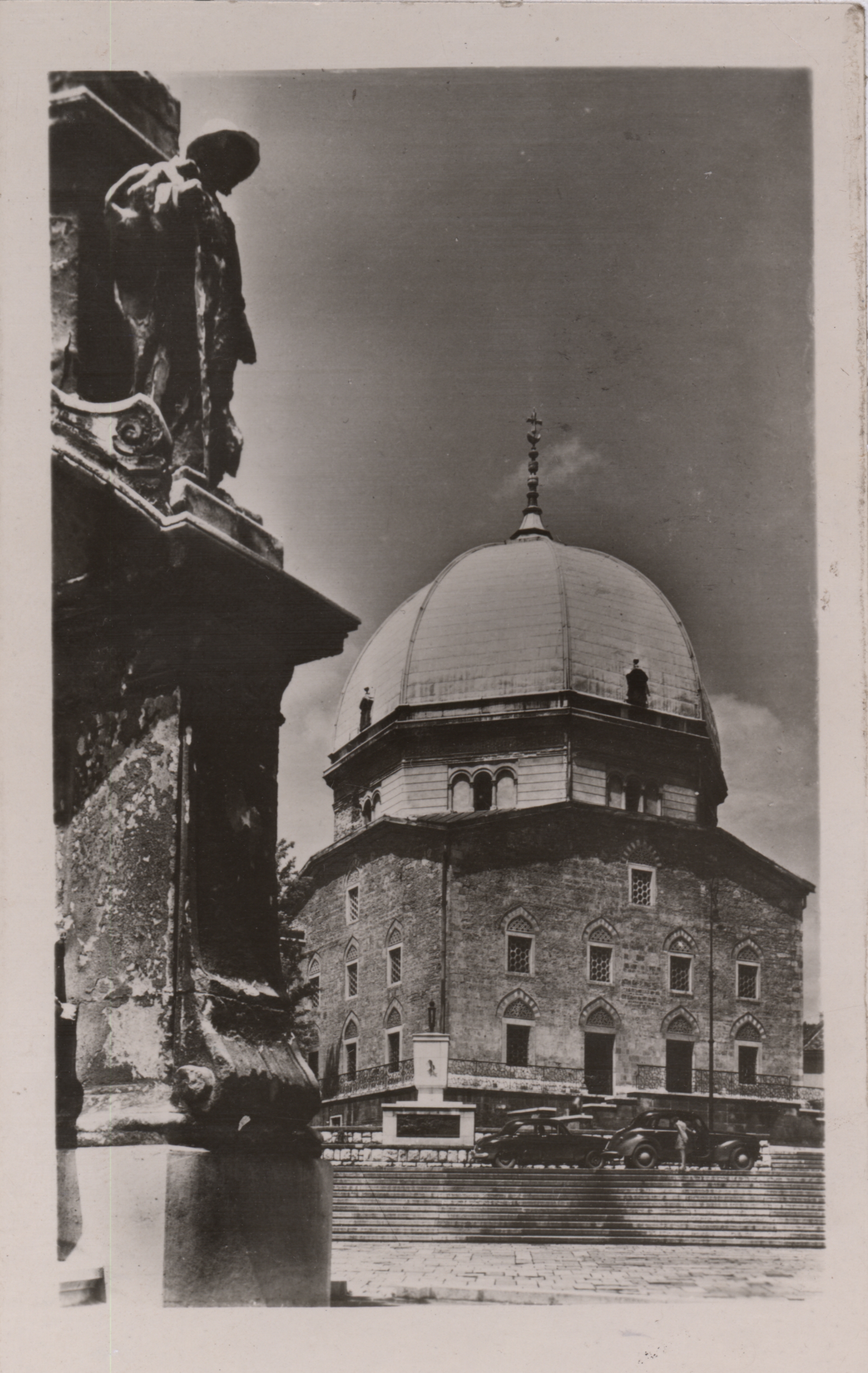 Pécs Belvárosi templom az 1960-as évekből