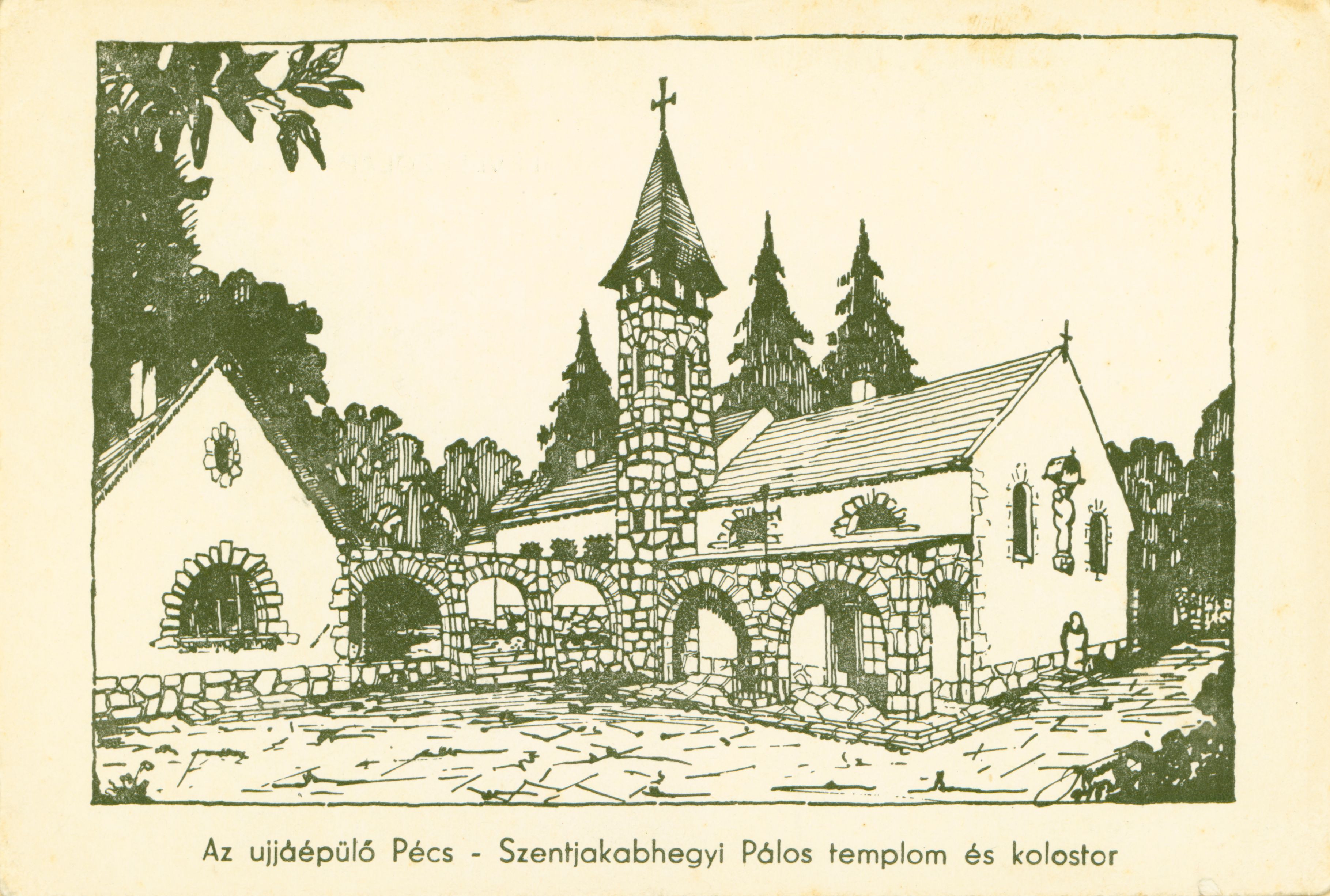Pécs A Pálos-kolostor és templom