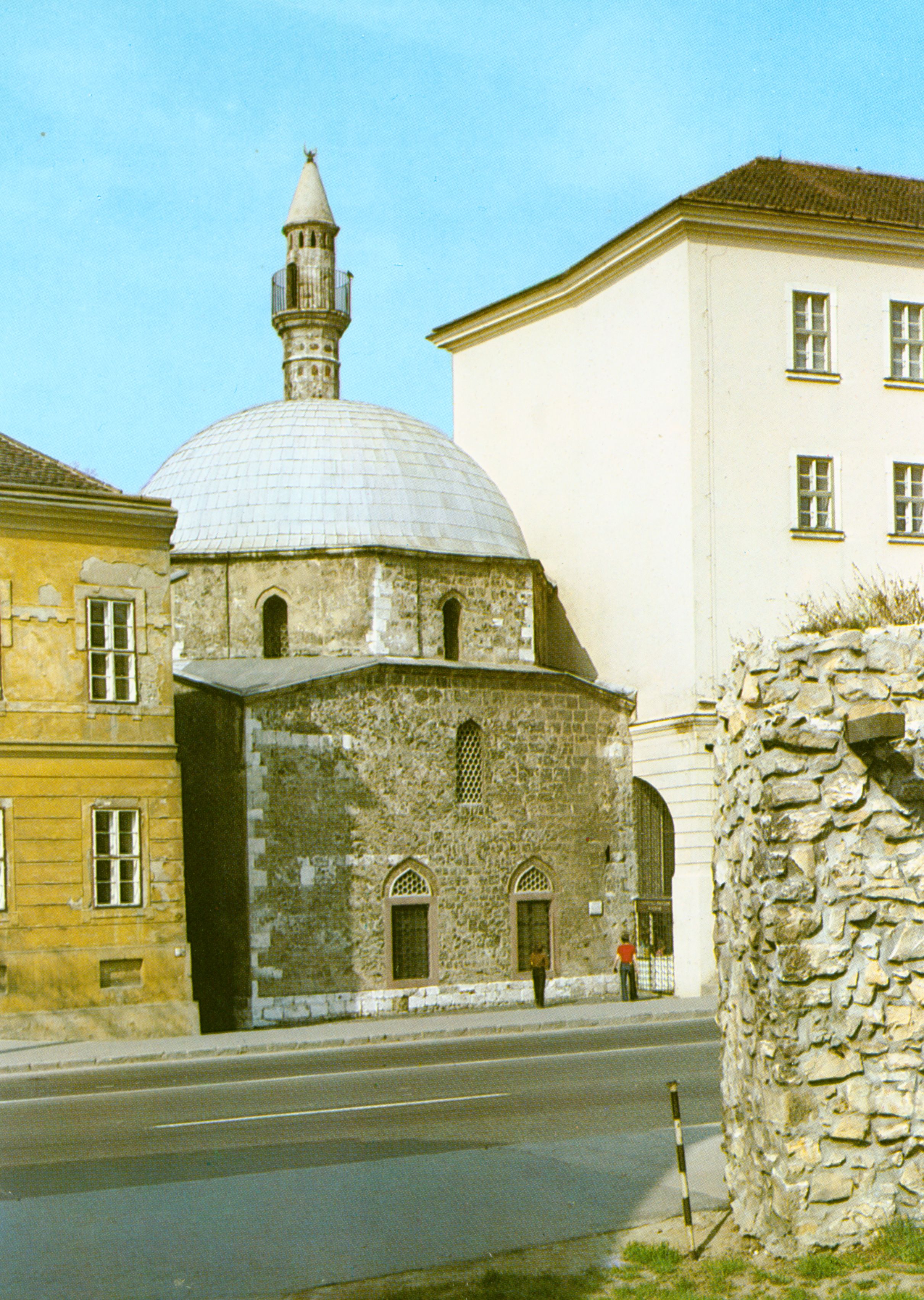 Pécs Jakováli Hasszán pasa dzsámija és a minaret