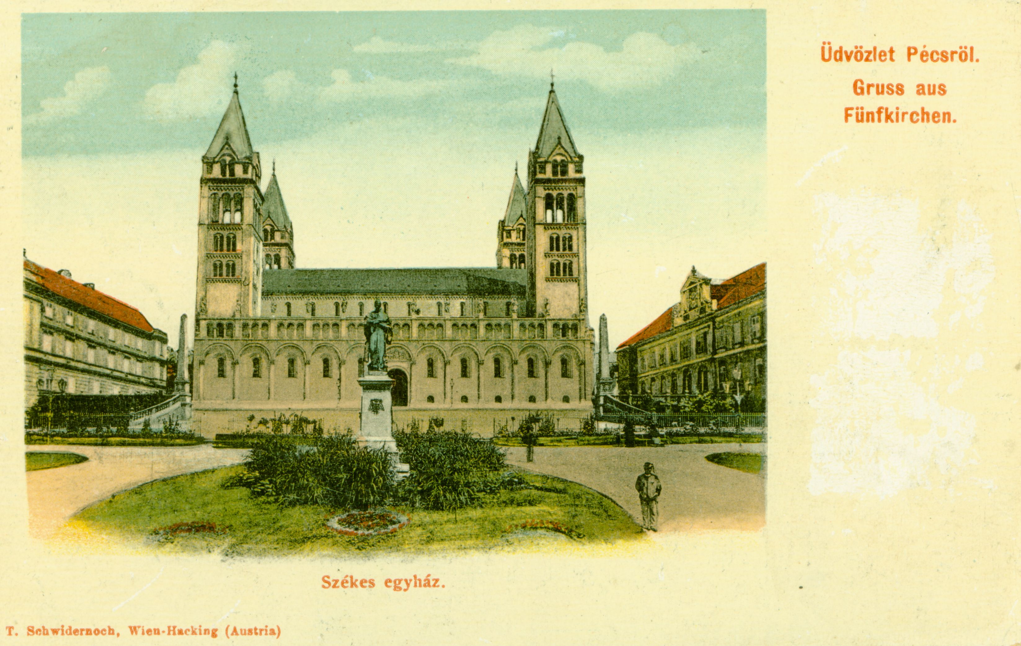 Pécs Székesegyház az 1910-es években
