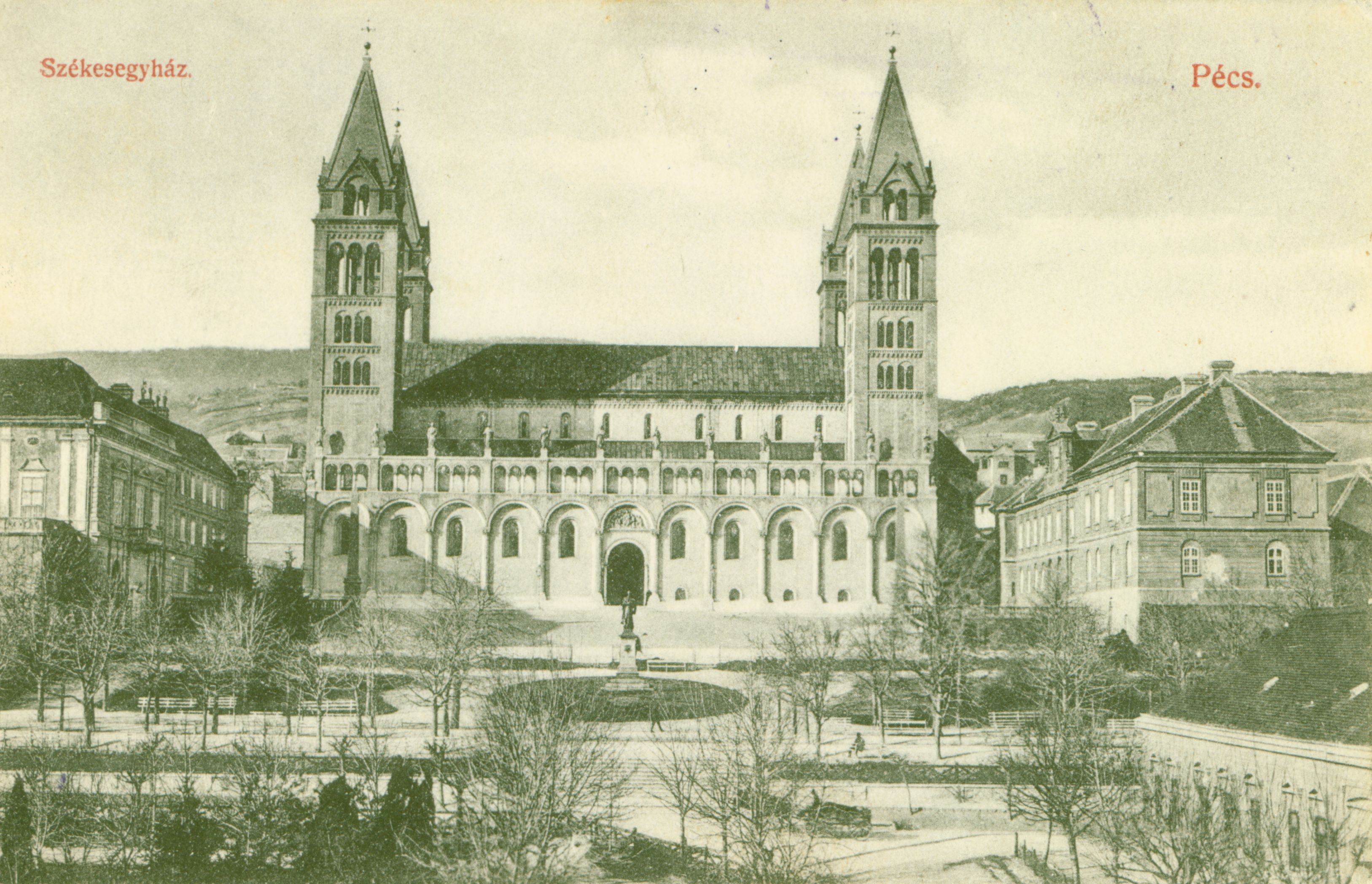 Pécs Székesegyház az 1920-as években