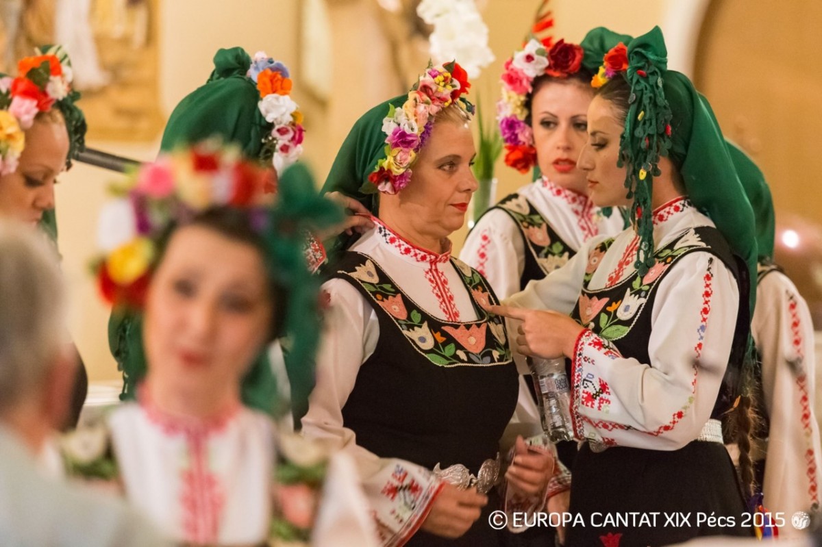 Pécs Europa Cantat 8. nap - Municipal Ensemble for Folklore Music and Dances (Silven, BG), Rondo Histriae (Pula, HR)