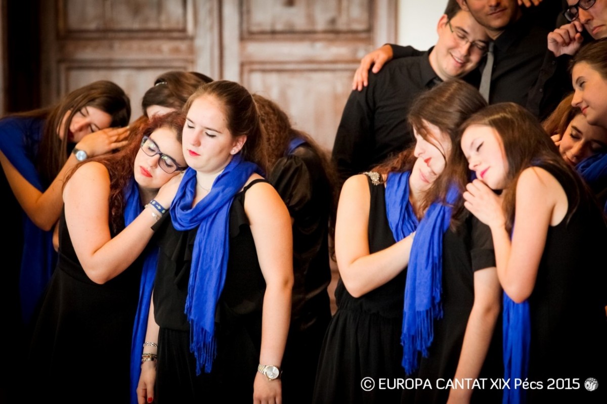 Pécs Coro de Jóvenes de Madrid az Europa Cantaton