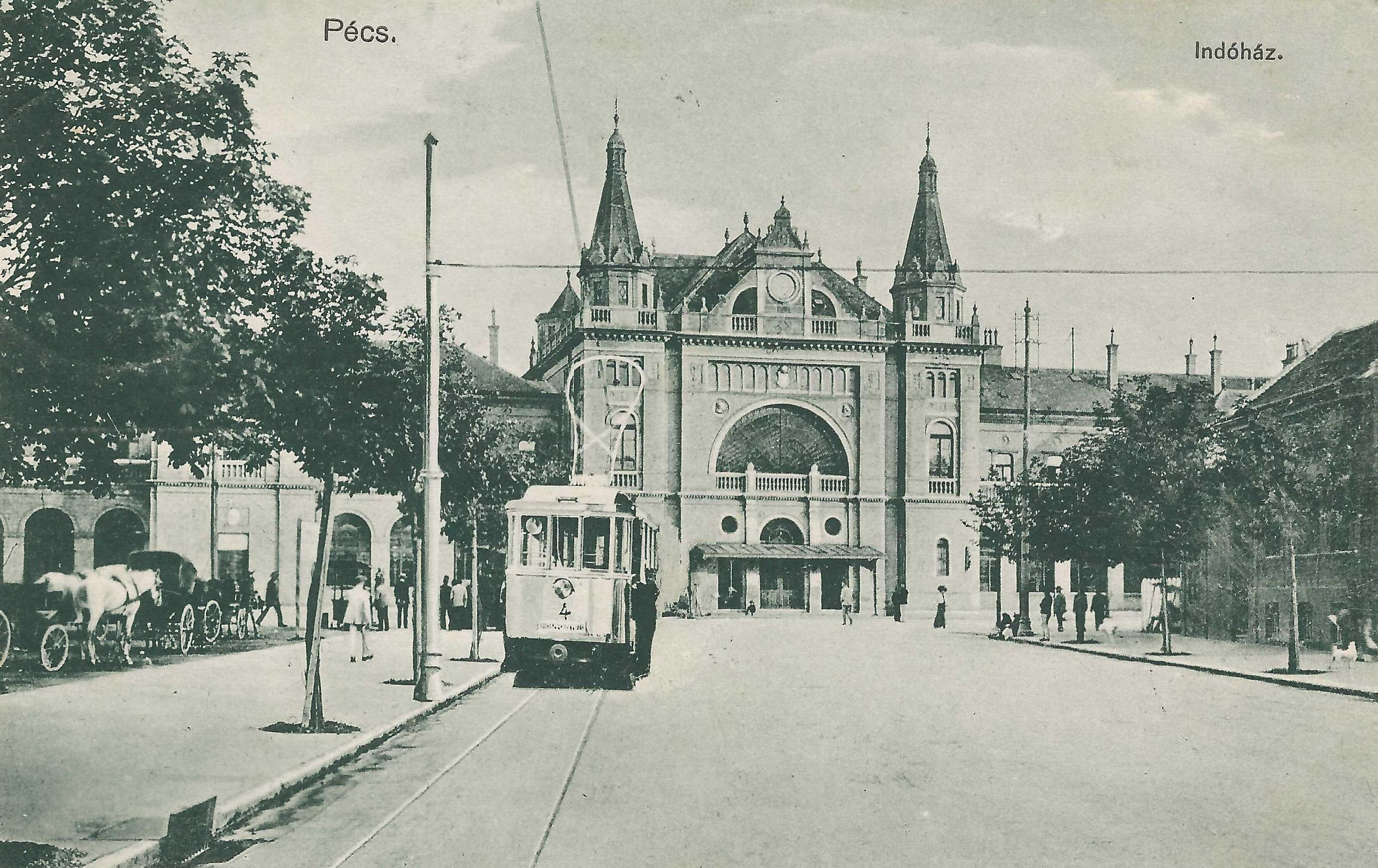 Pécs A vasútállomás