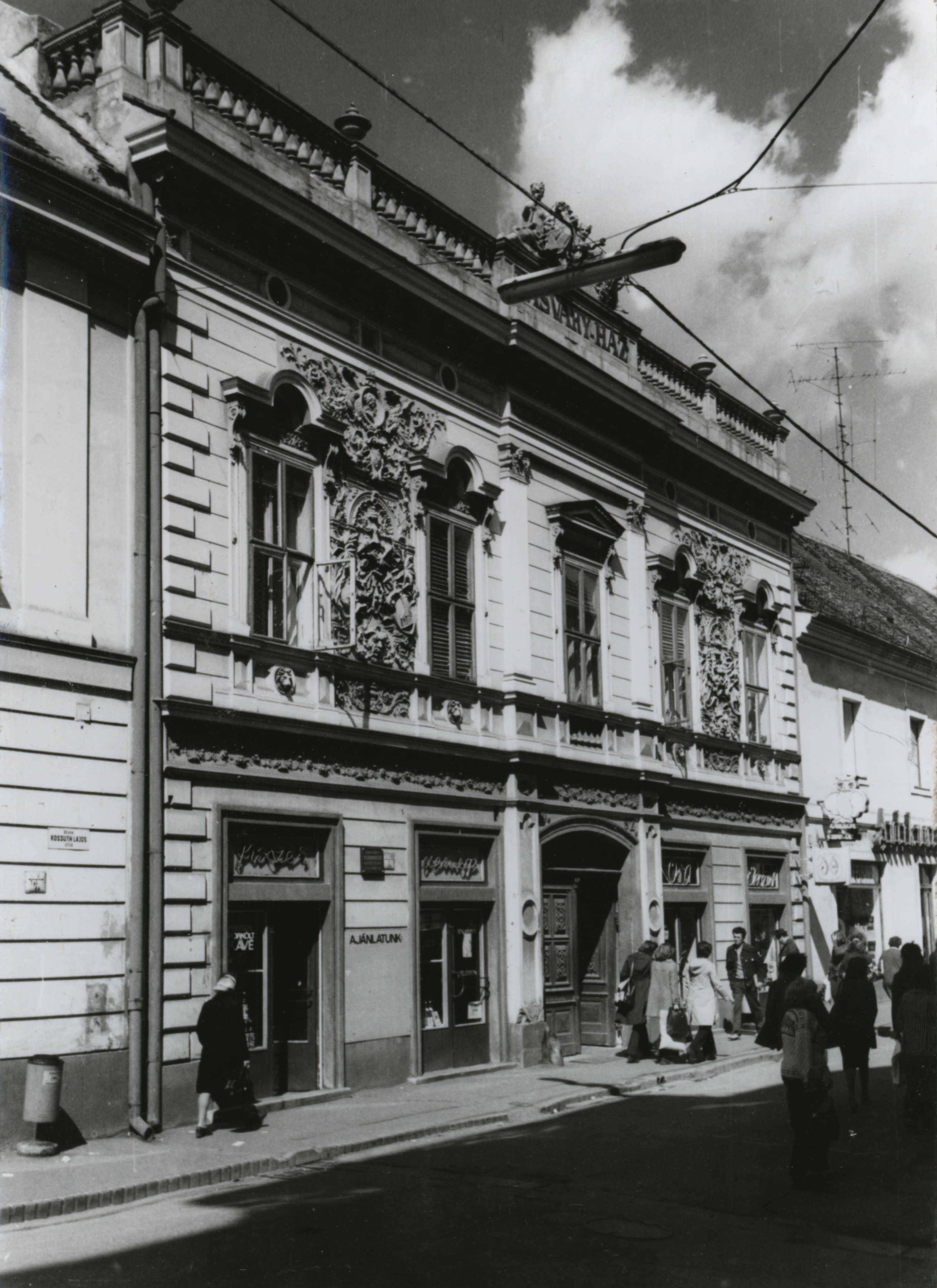 Pécs Kossuth Lajos utcai Vasváry-ház