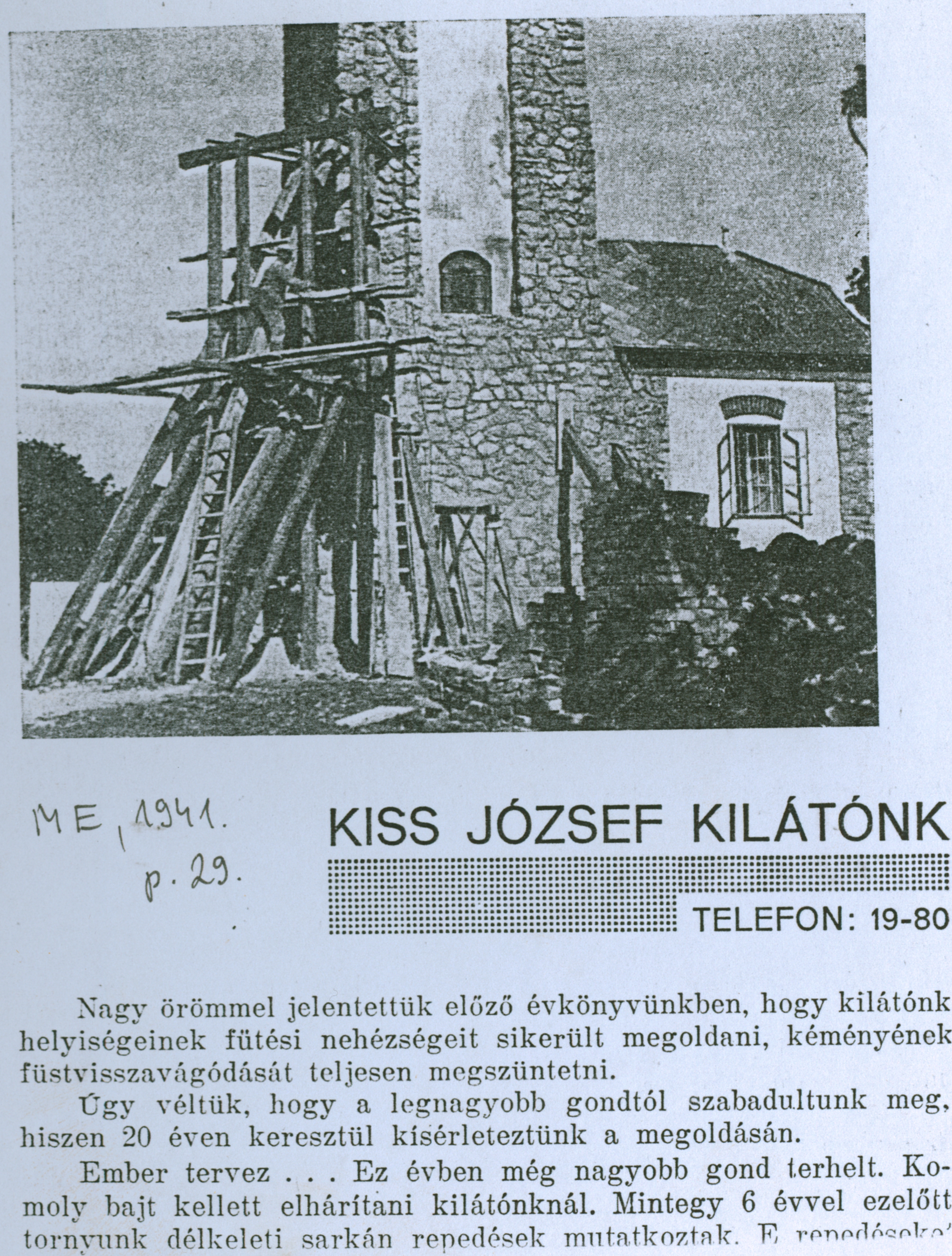 Pécs Kiss József kilátó