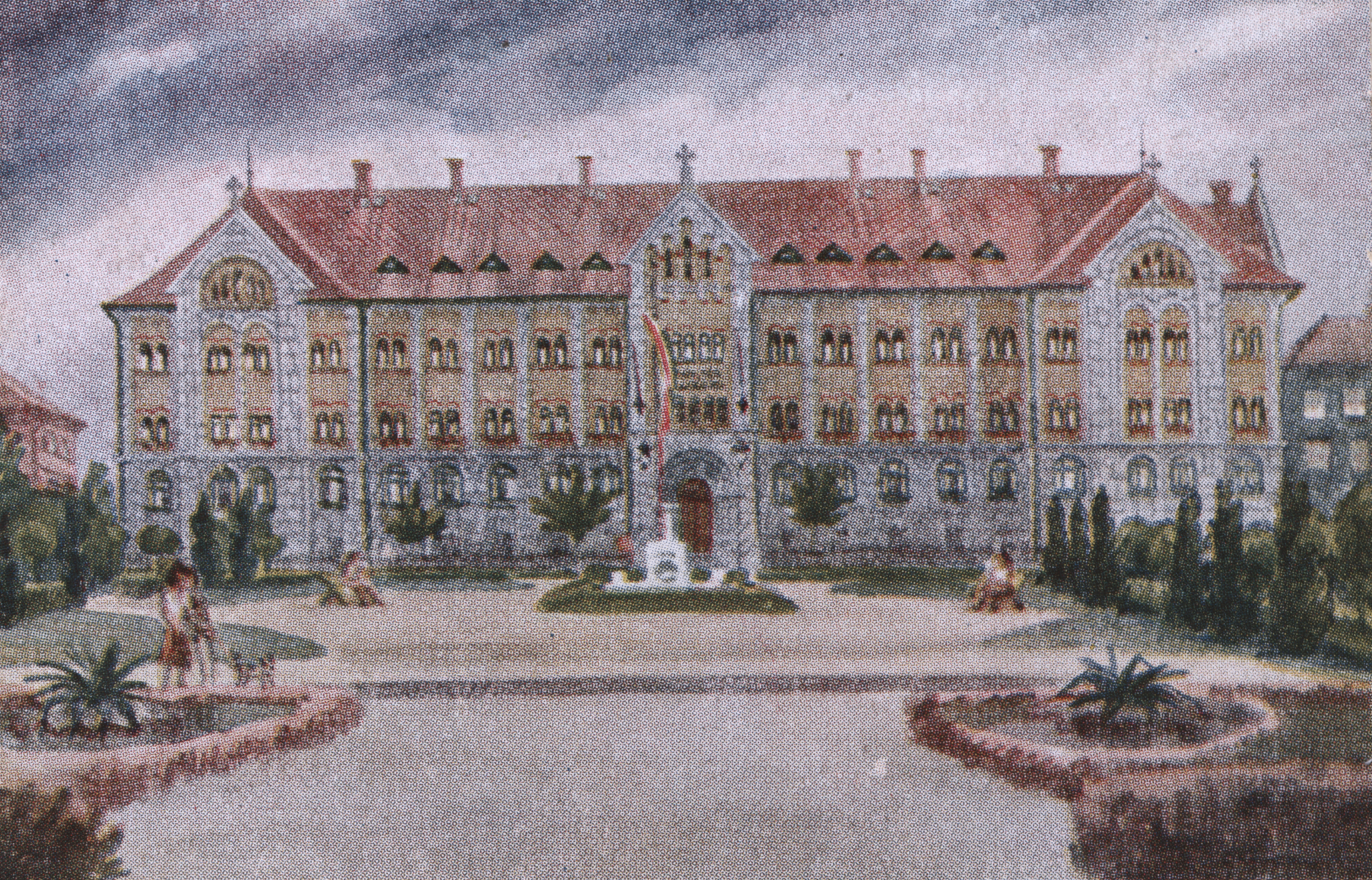 Pécs Szent Mór Kollégium festmény