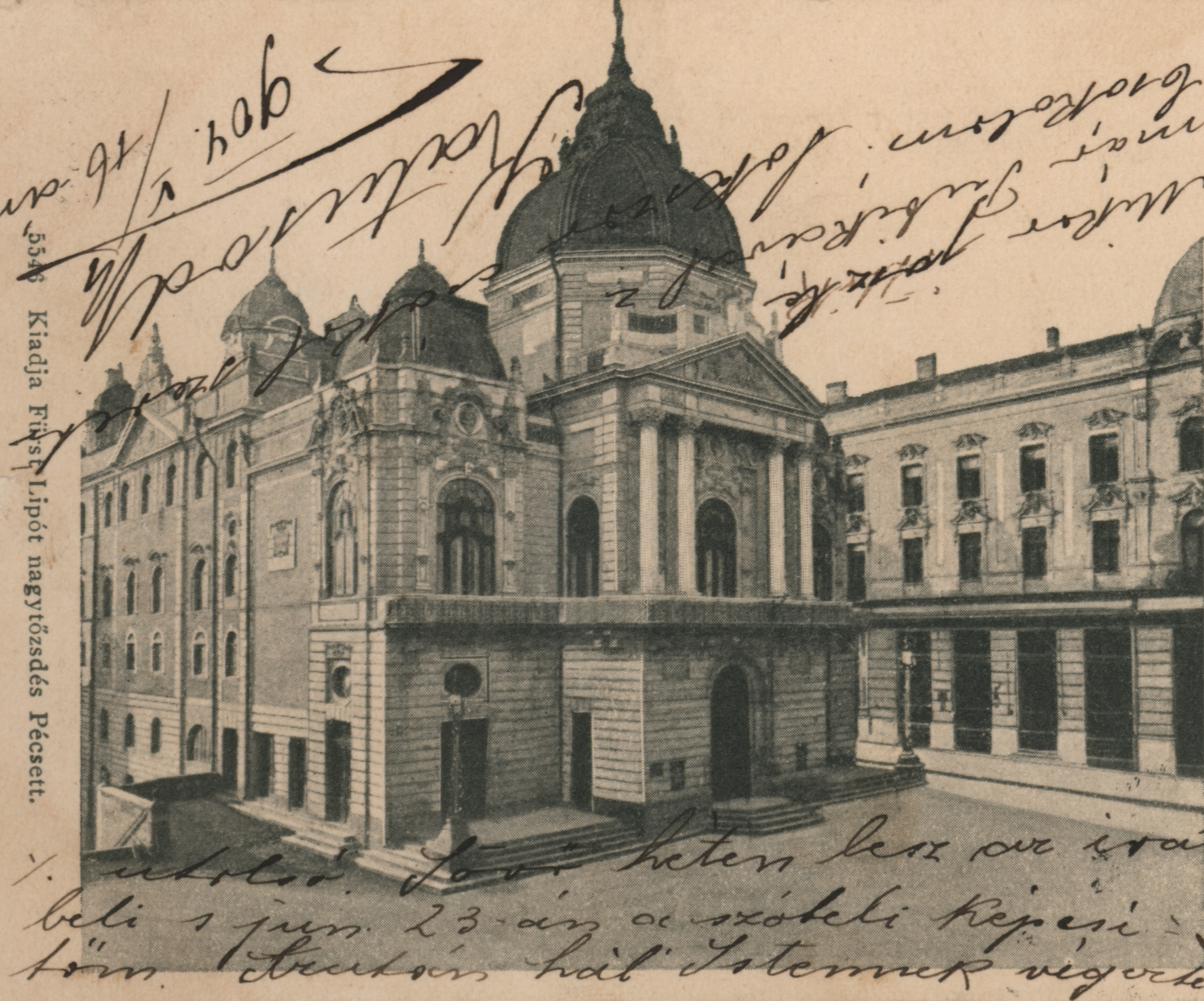 Pécs Pécsi Nemzeti Színház, 1890-es évek