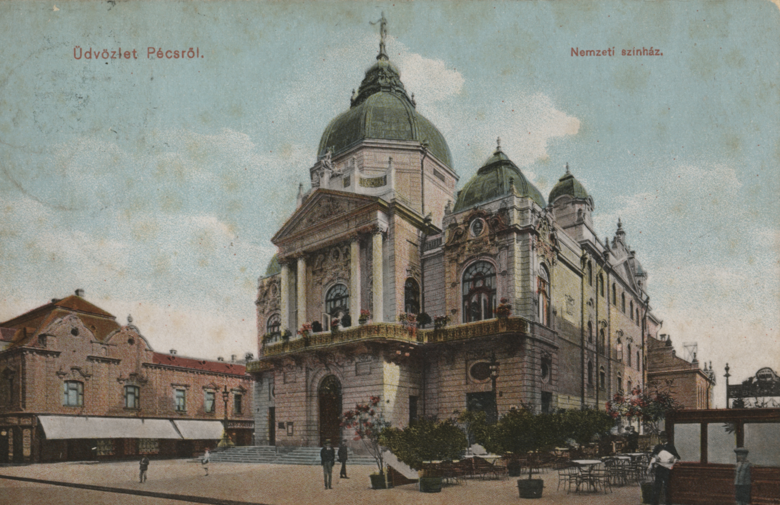 Pécs Pécsi Nemzeti Színház, 1900-as évek