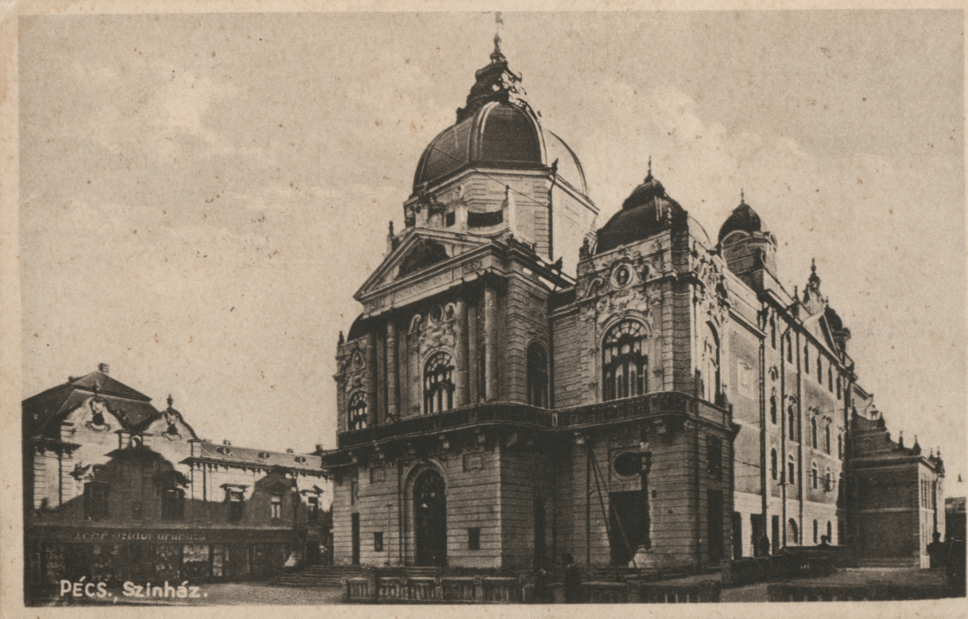 Pécs Pécsi Nemzeti Színház az 1930-as években