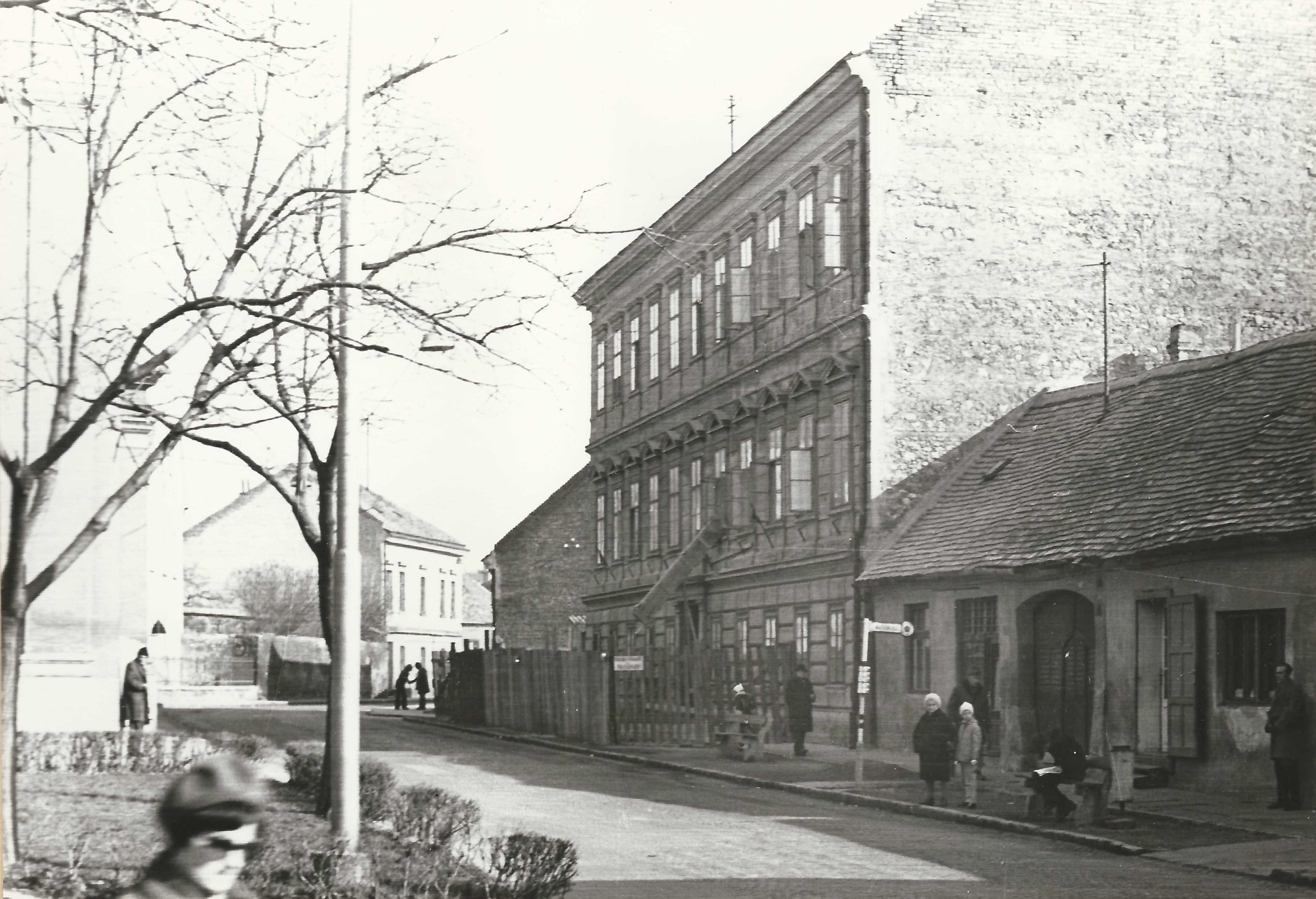 Pécs Ágoston tér 1975-ben