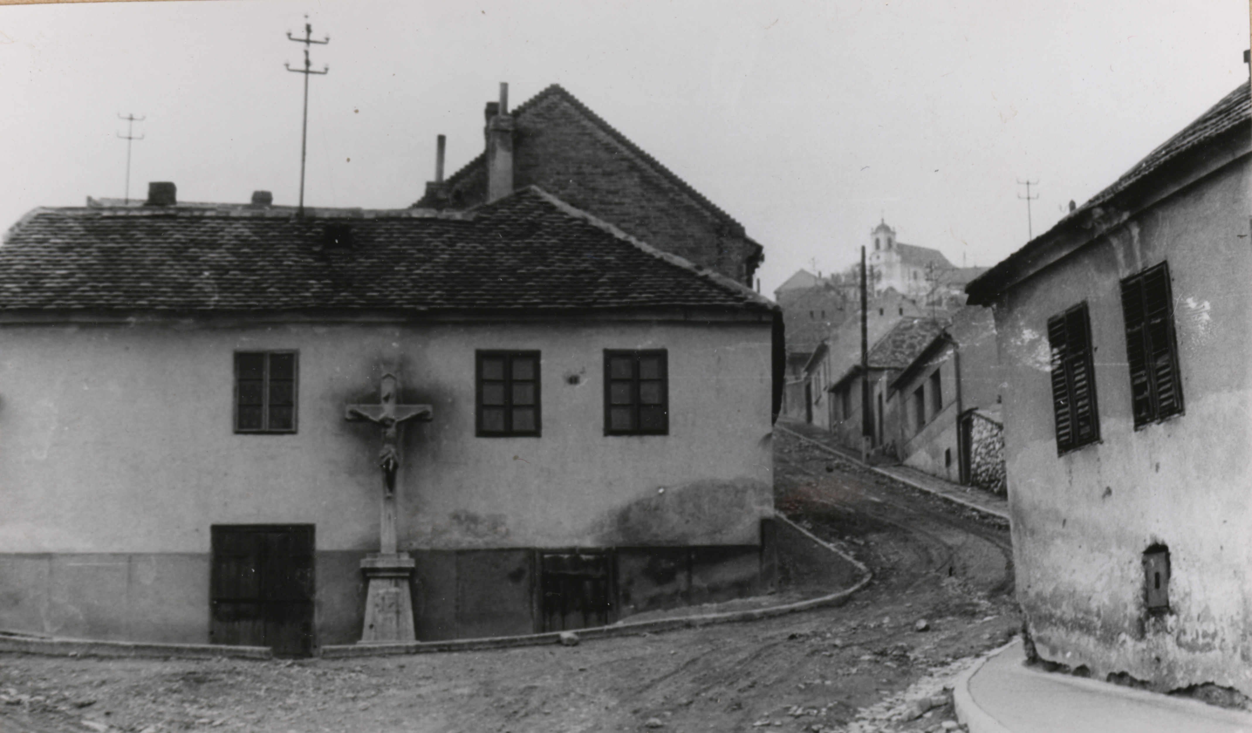 Pécs Felsőhavi utca 1966-ból