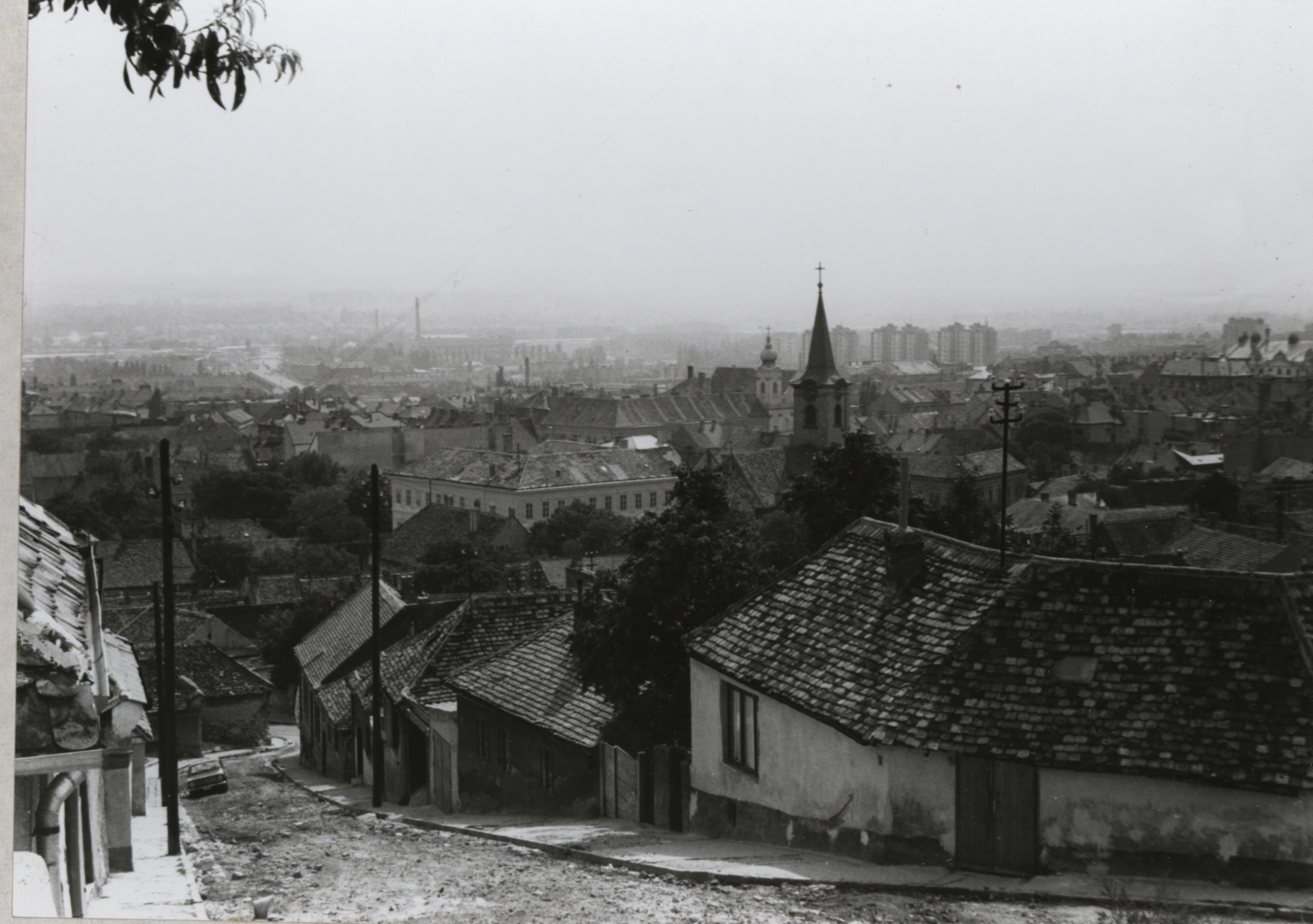 Pécs Felsőhavi utca 1976-ból