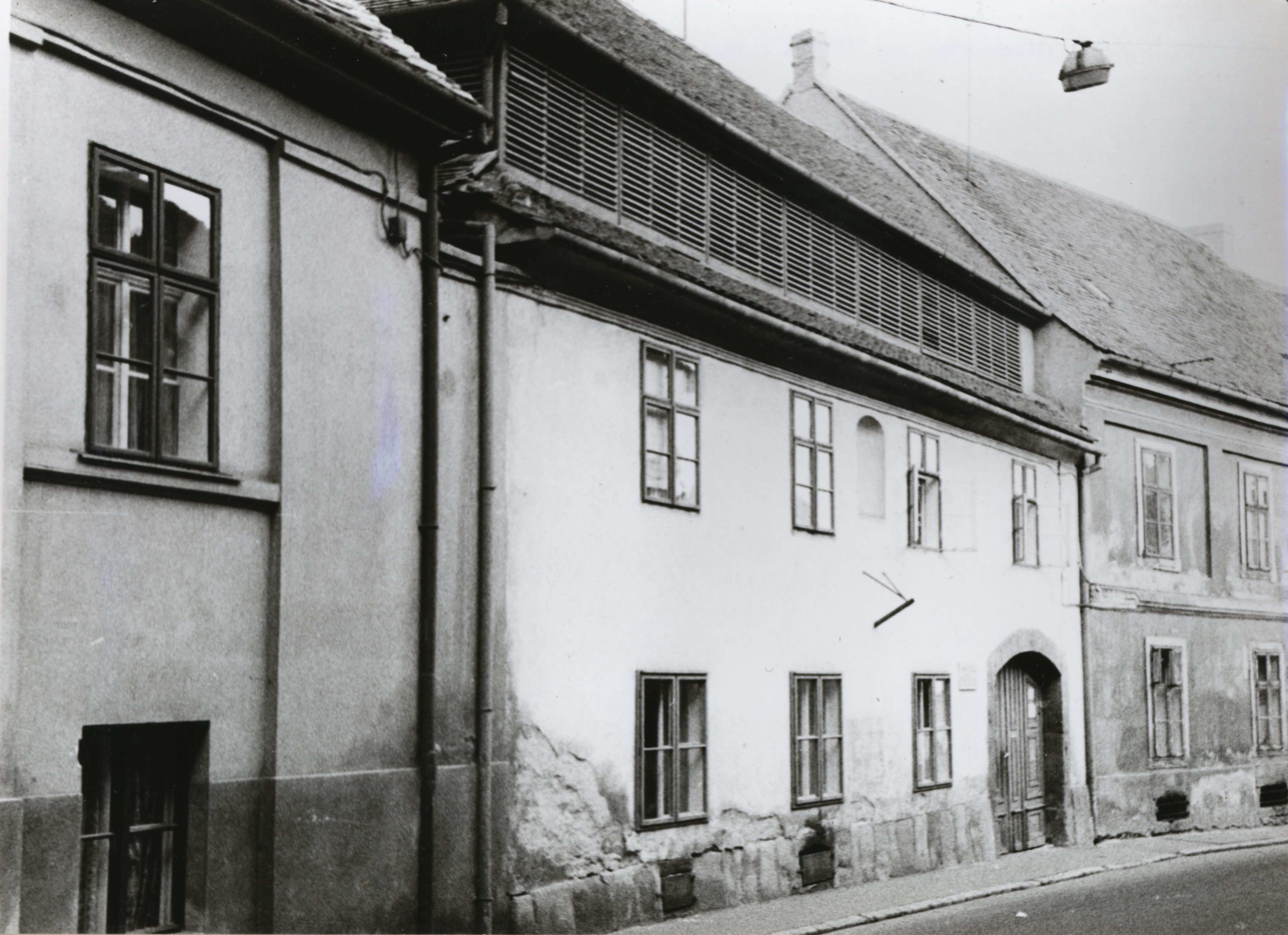 Pécs Felsőmalom utca 1971-ben
