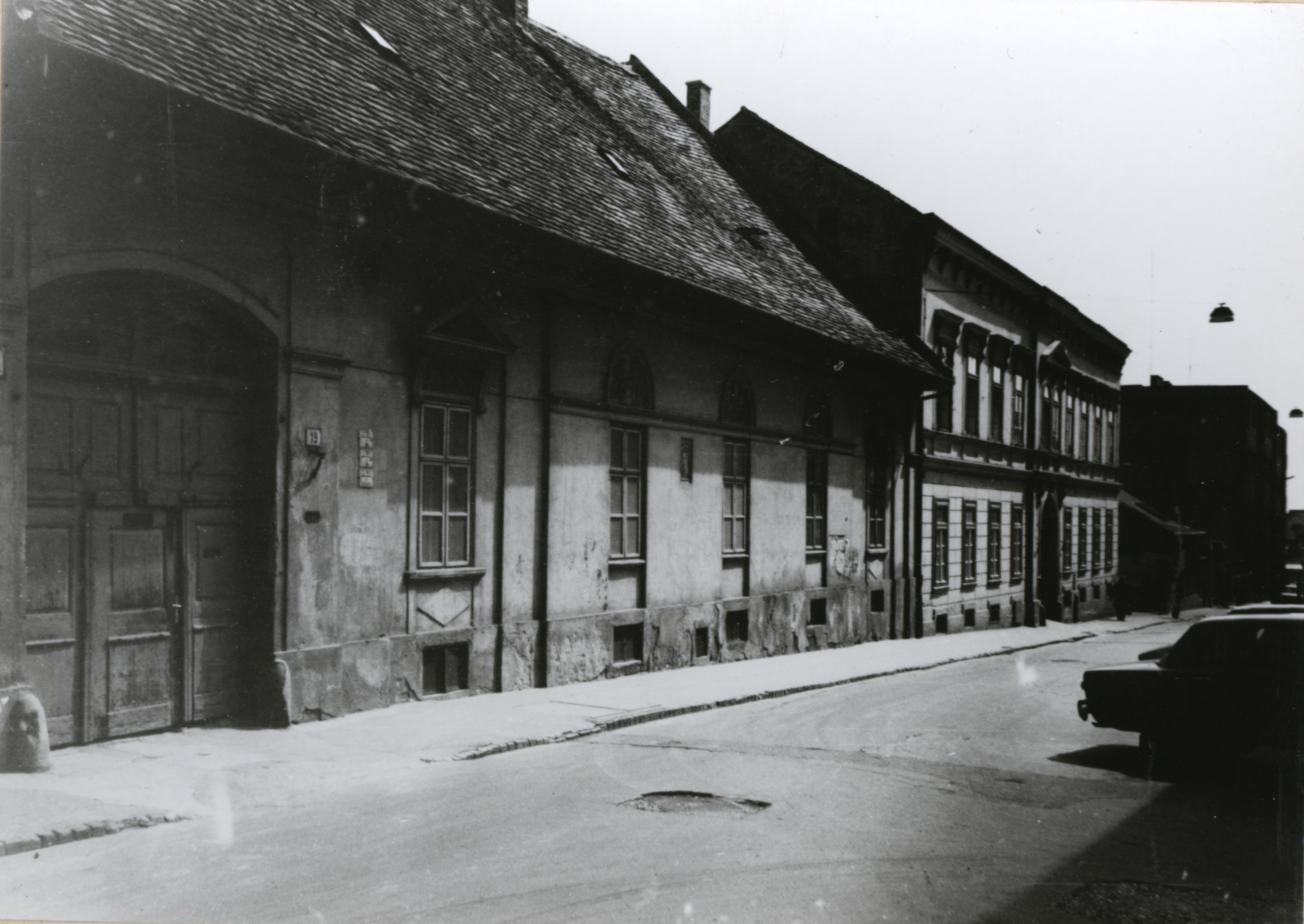 Pécs Felsőmalom utca 1977-ben