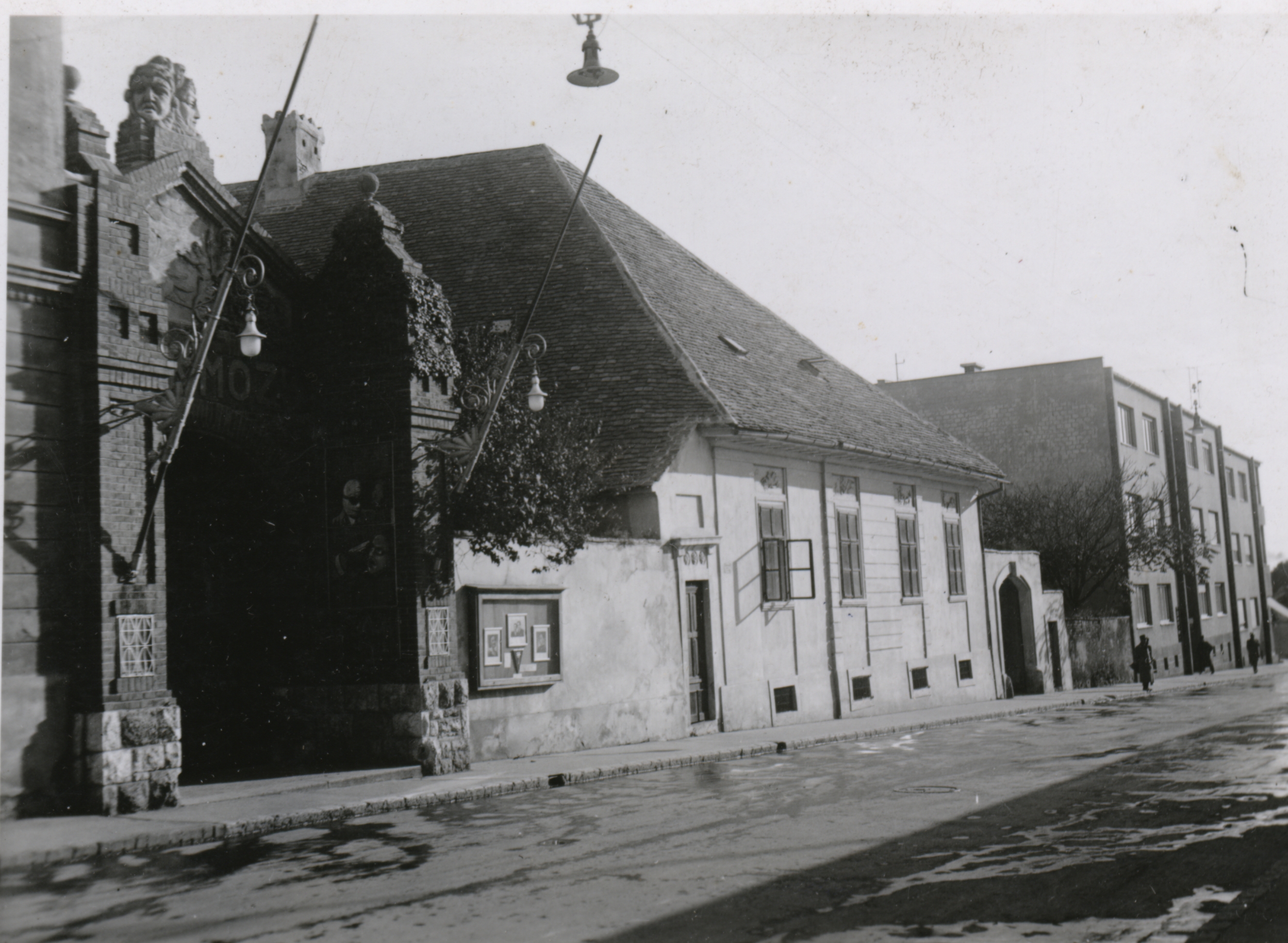 Pécs Felsőmalom utca 1940-ből