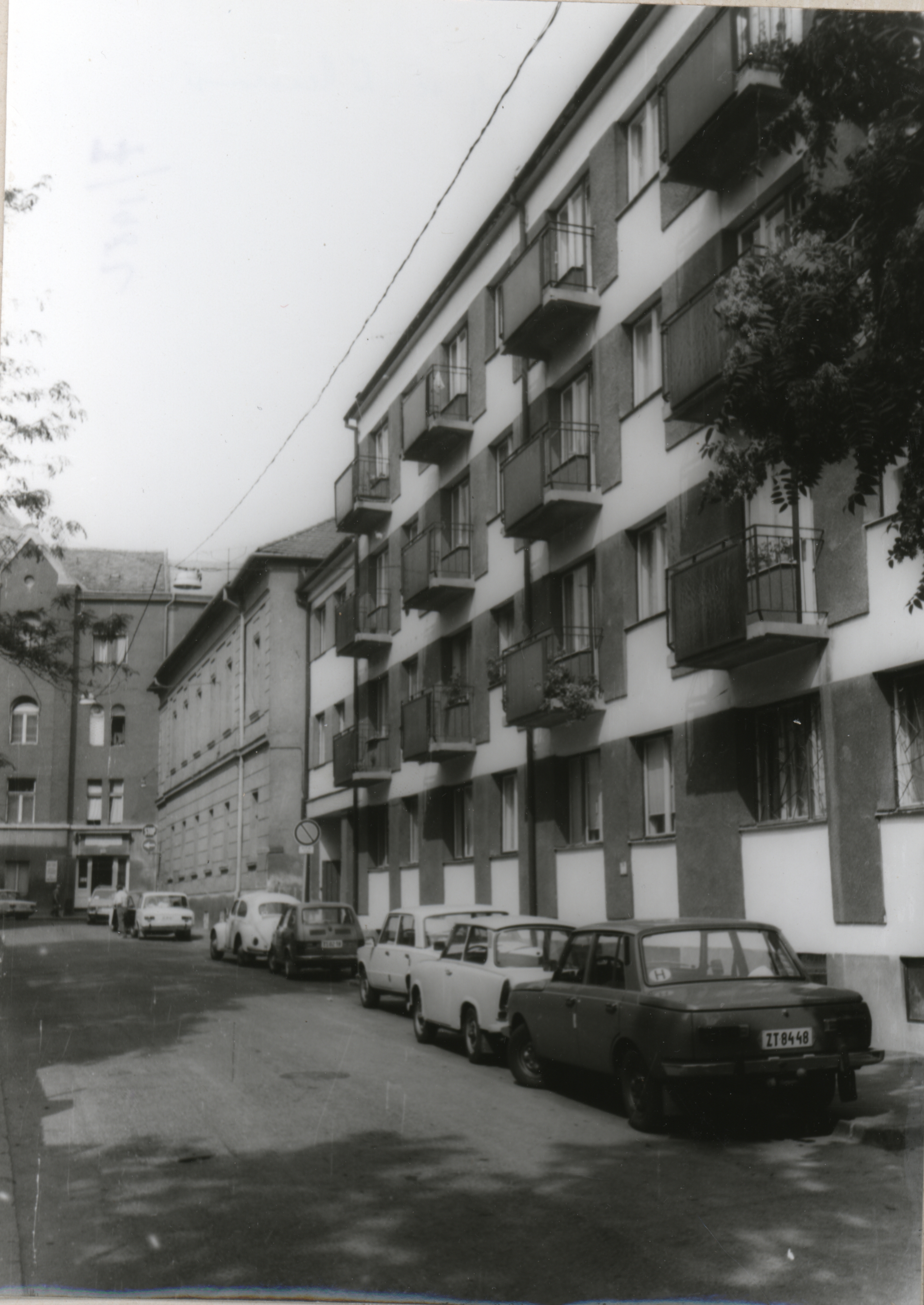 Pécs Goldmark Károly utca 1982-ben