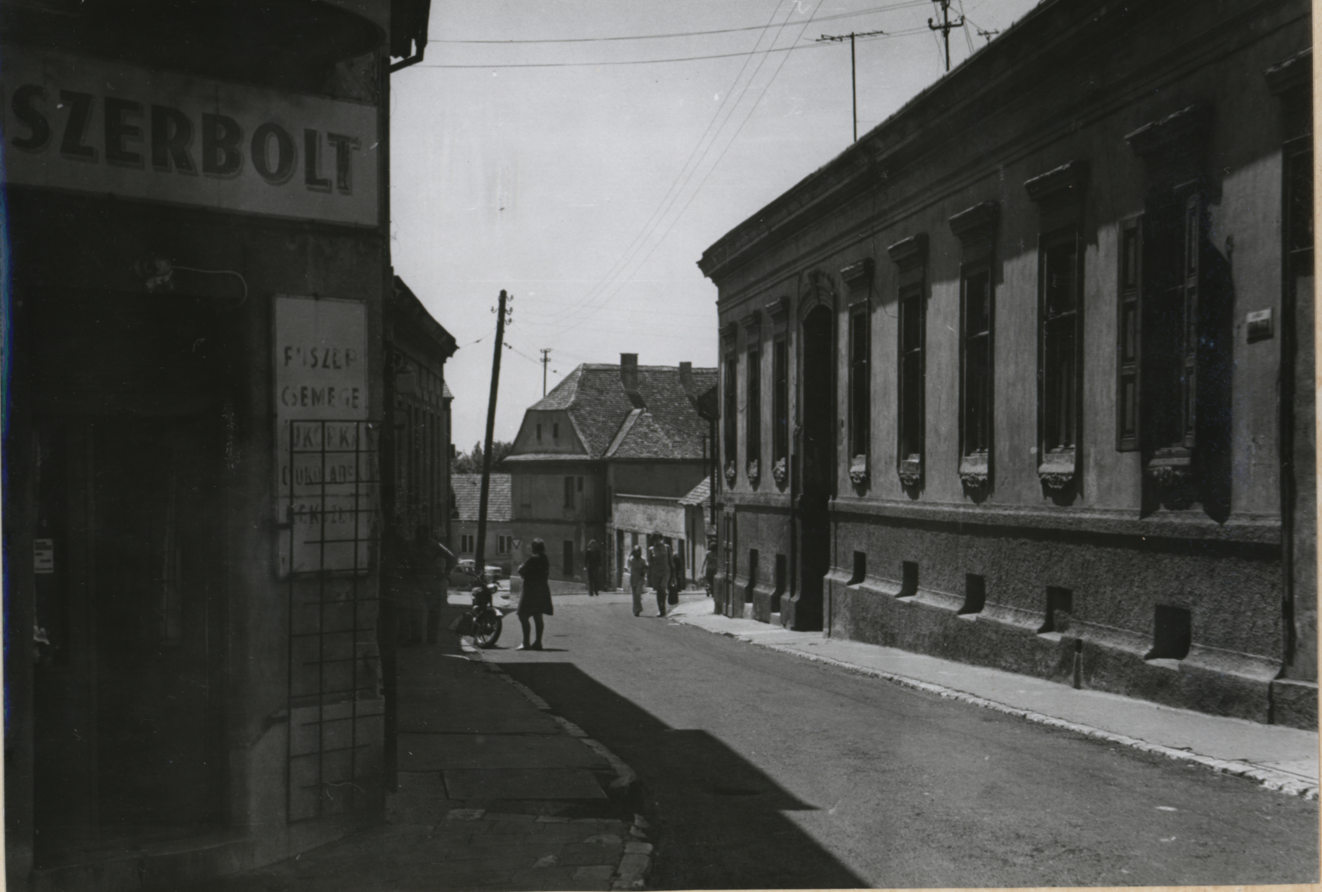 Pécs Katalin utca 1976-ban