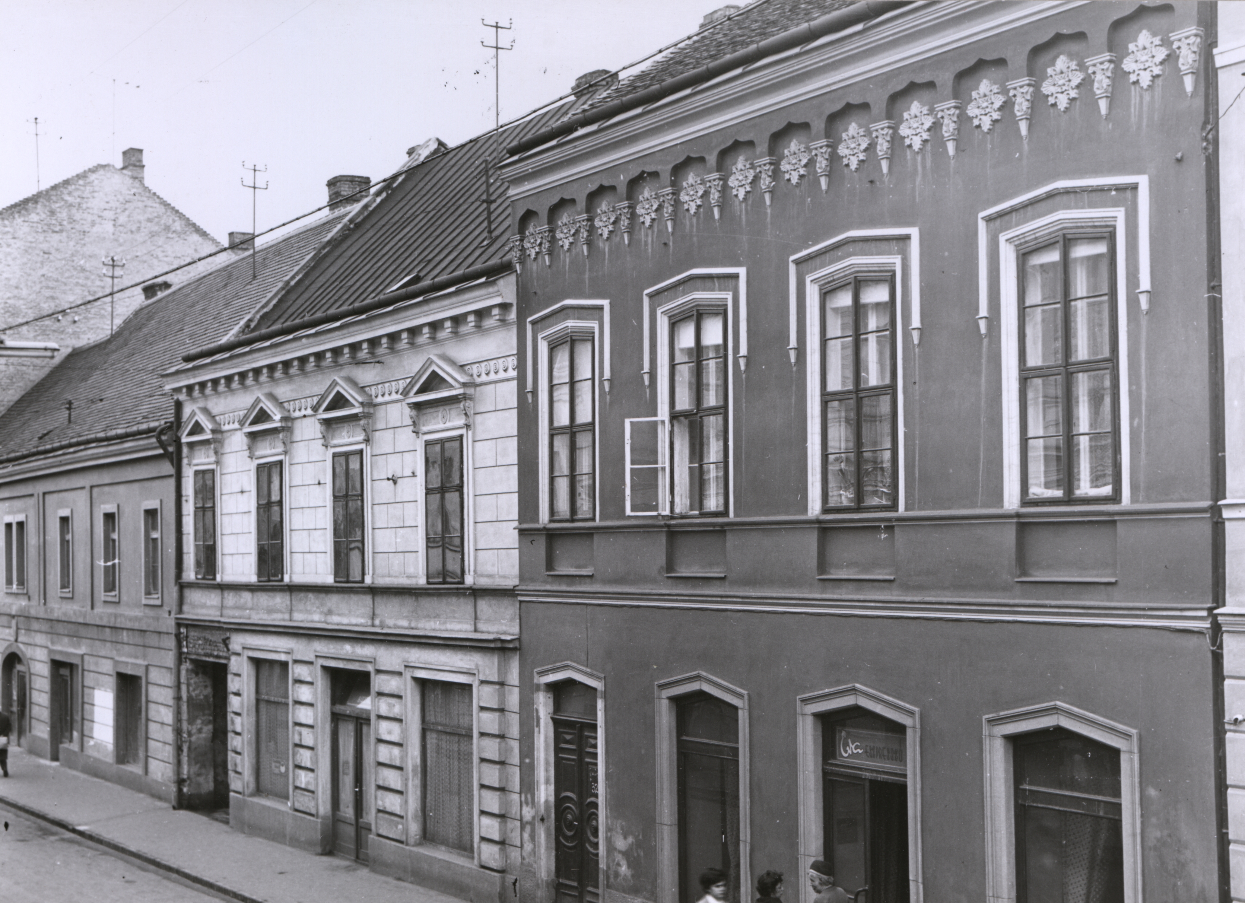 Pécs Király utcai 1959-ben