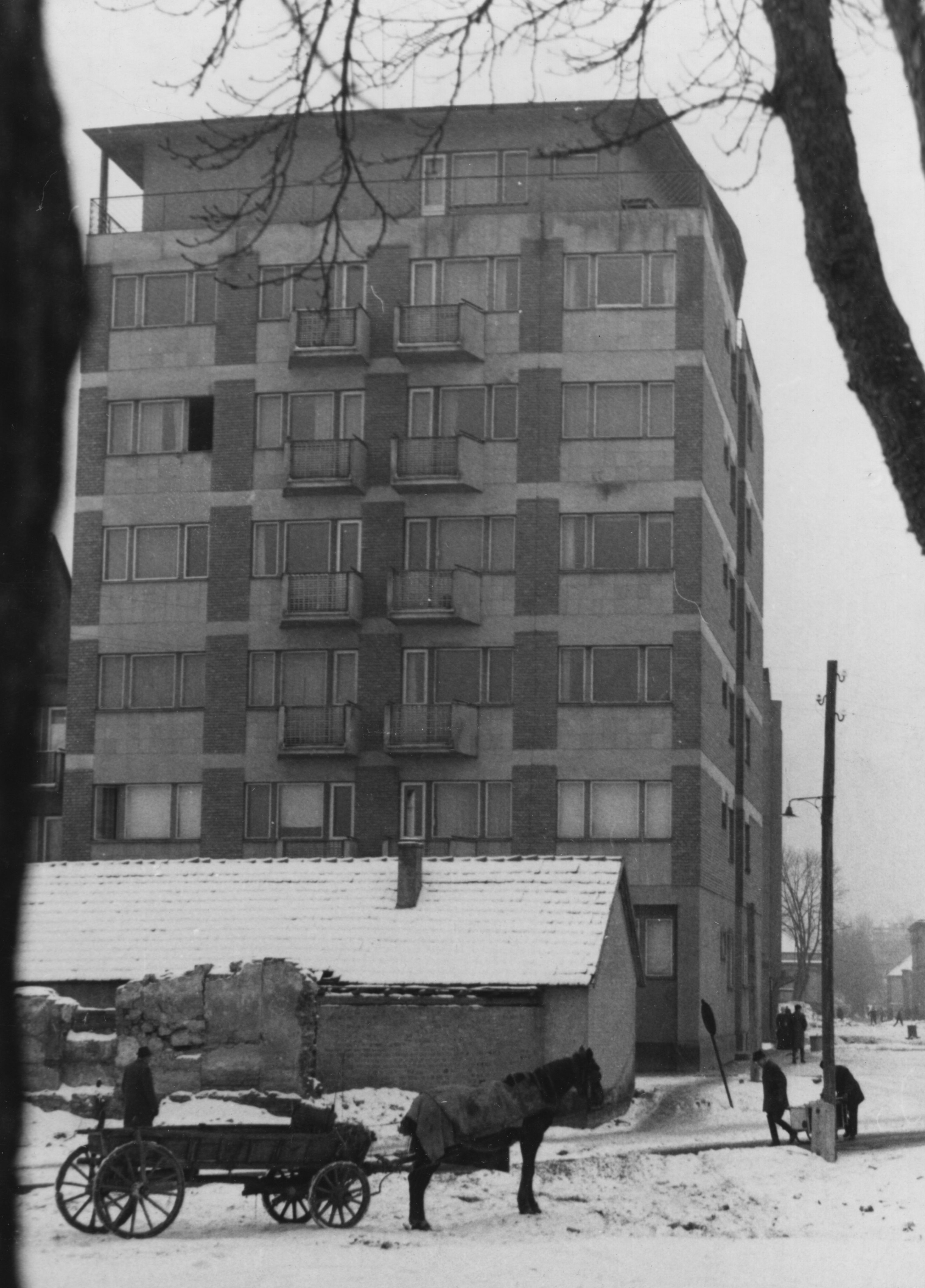Pécs Szalai András utca az 1970-es években