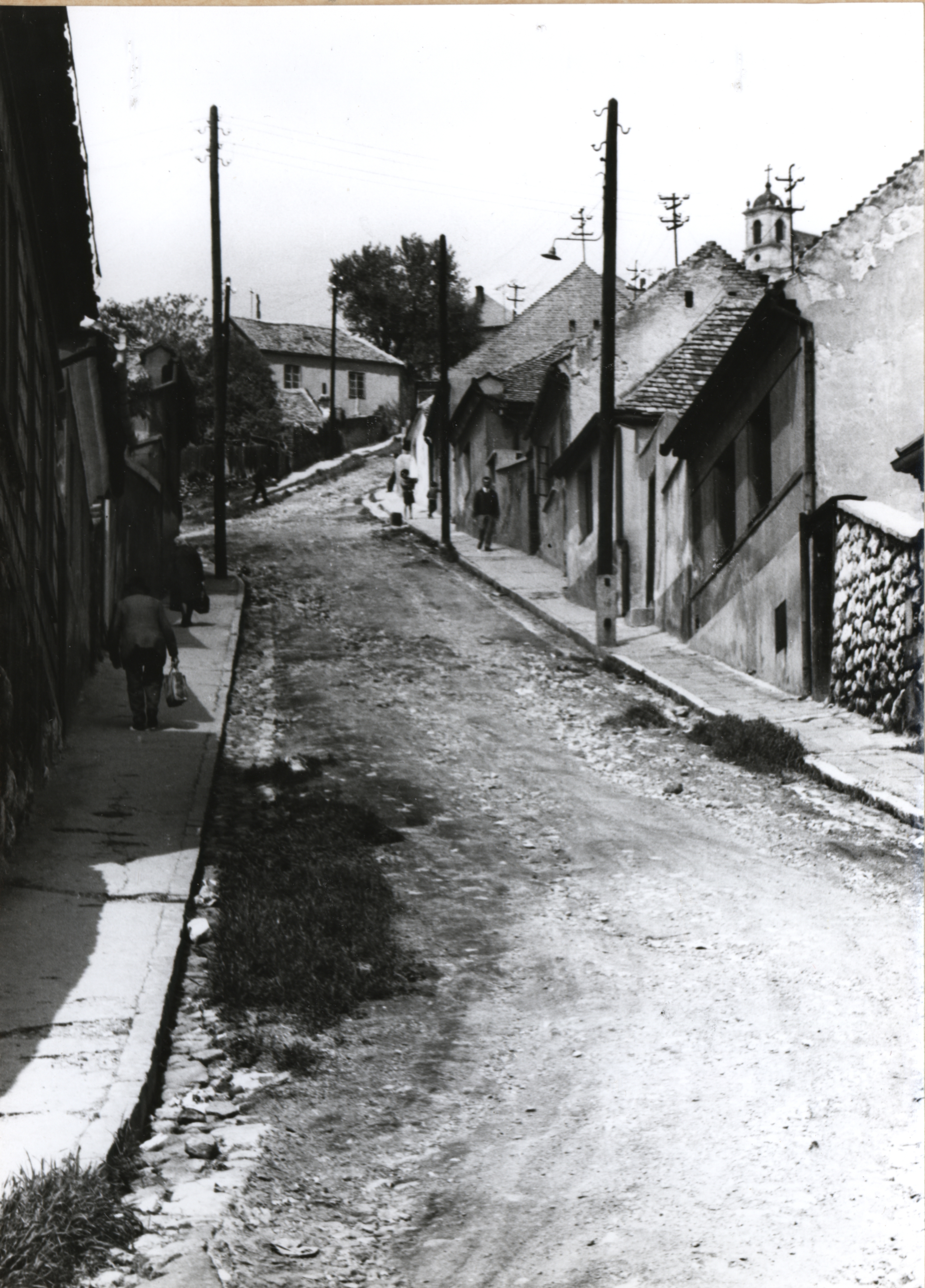 Pécs Szent Vince utca 1972-ben