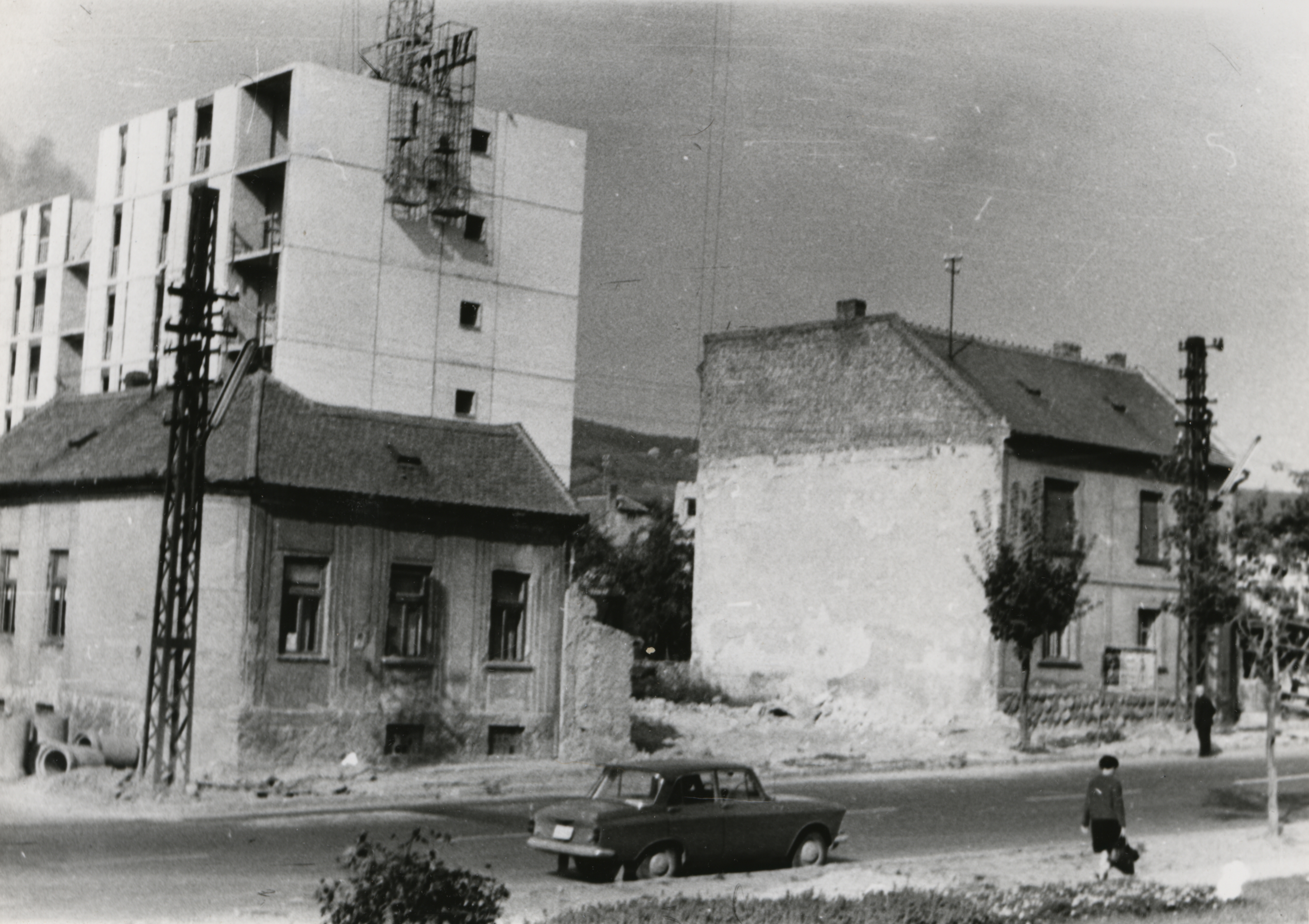 Pécs Szigeti út az 1980-as években