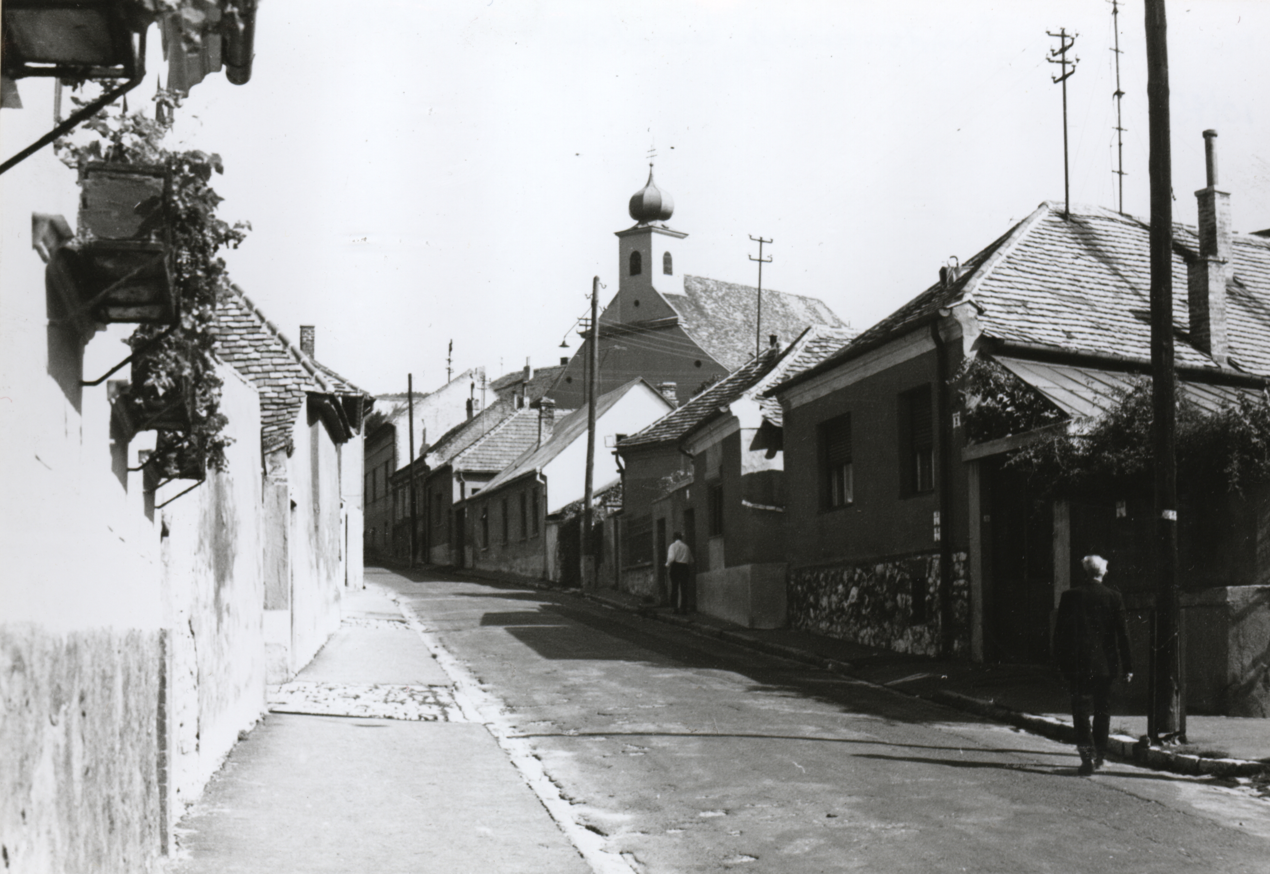 Pécs Tettye utca az 1980-as években