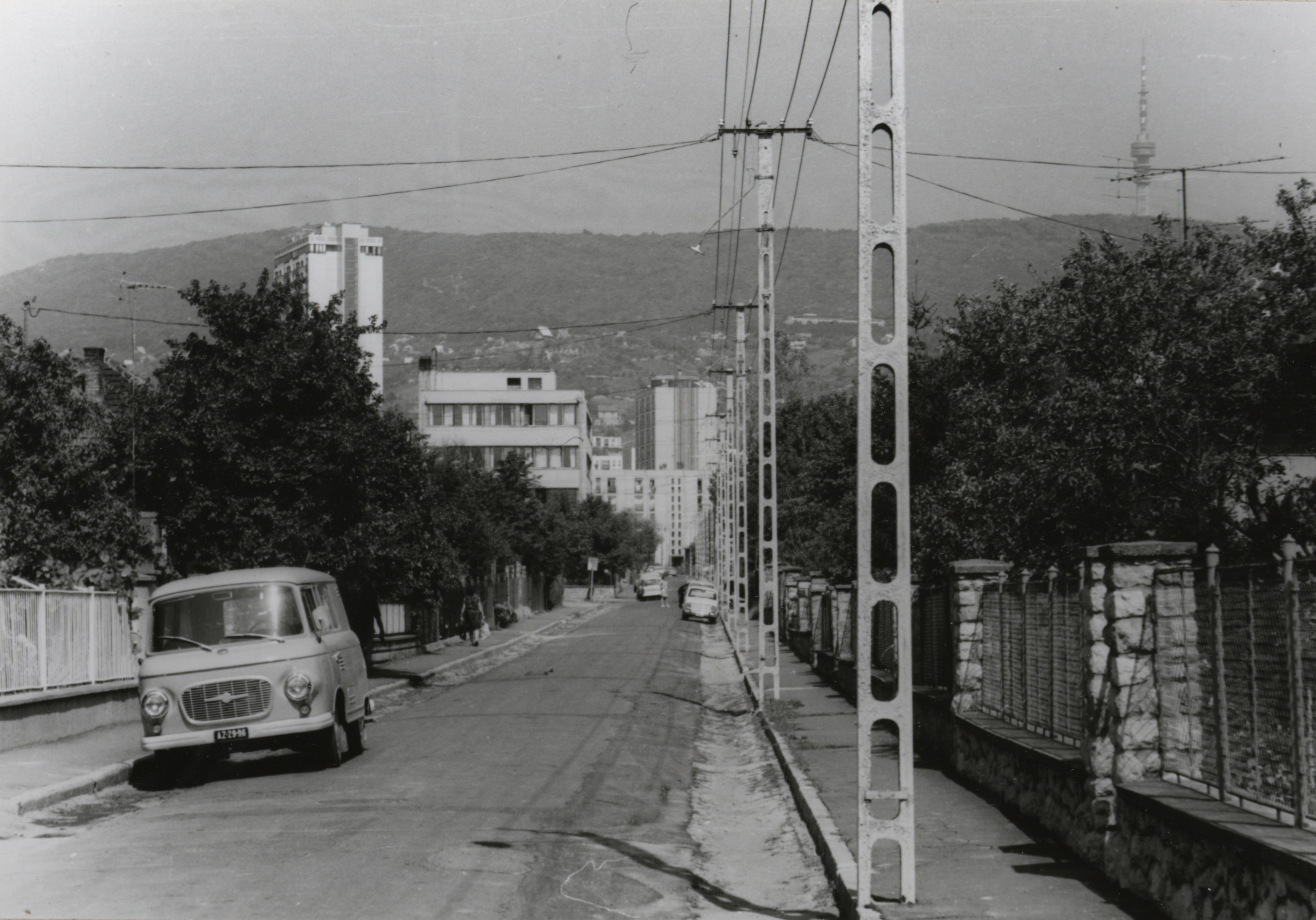 Pécs Ungvár utca 1977-ben