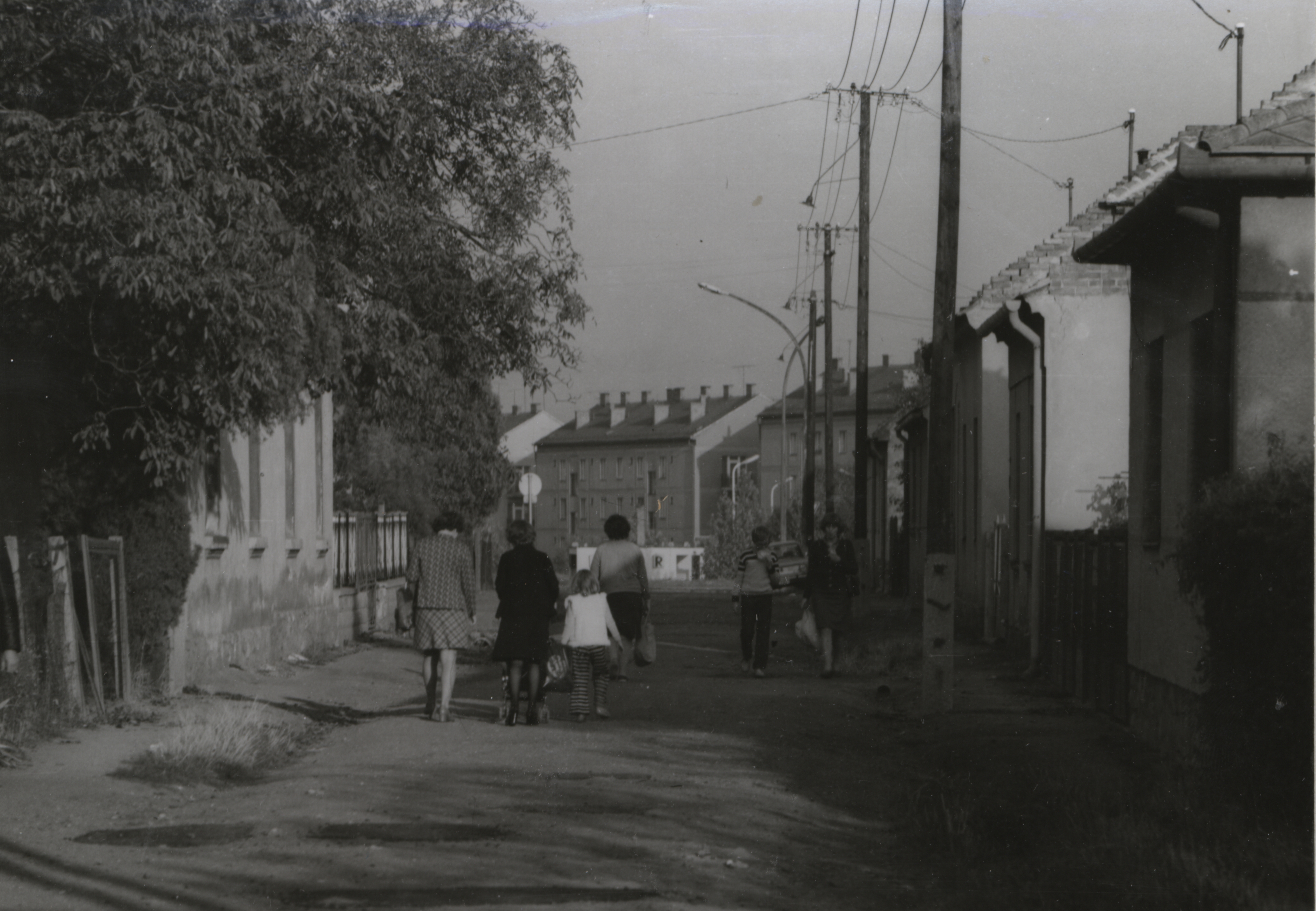 Pécs Vadrózsa utca 1978-ban