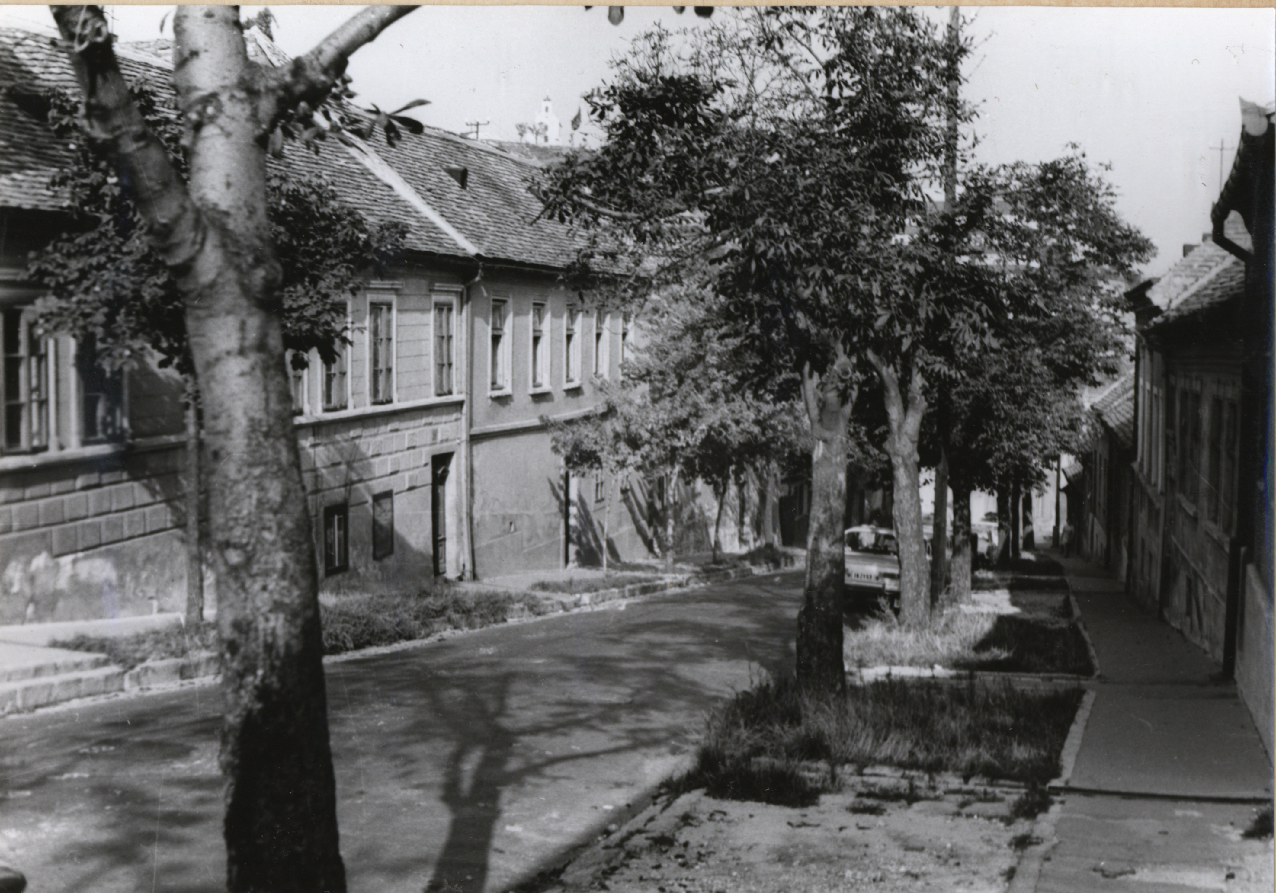 Pécs Vak Bottyán utca az 1980-as években