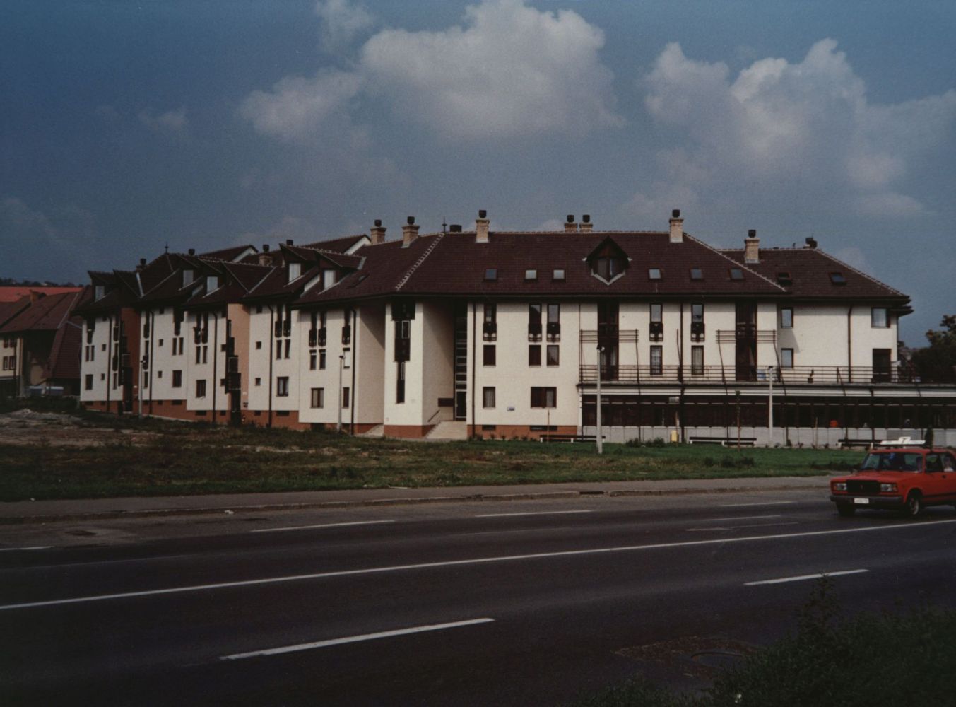 Pécs Farkas I. utcai lakóházak