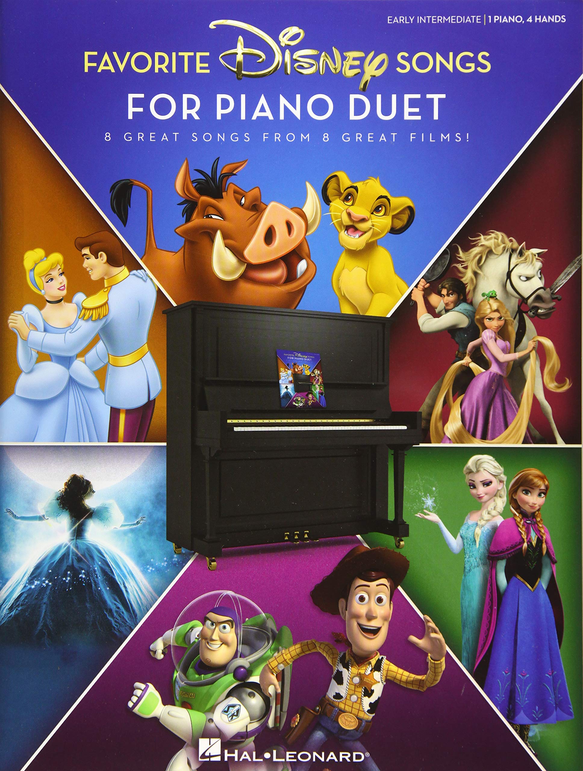 Favorite Disney songs for piano duet